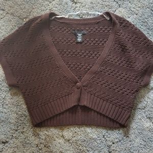 Crop sweater
